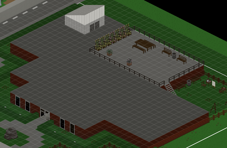 Tiny Louvre paintings no longer visible through the floor